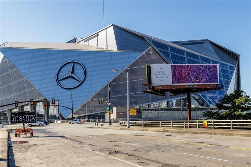 Trendy Castleberry Hill Condo- Walk To Mercedes Benz/ All Downtown Attractions Atlanta Exteriör bild